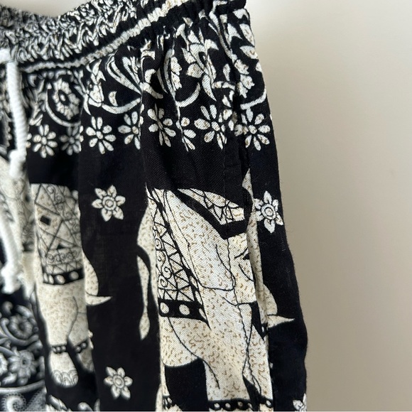 Thailand Elastic waist elephant Pants Joggers - Picture 5 of 10